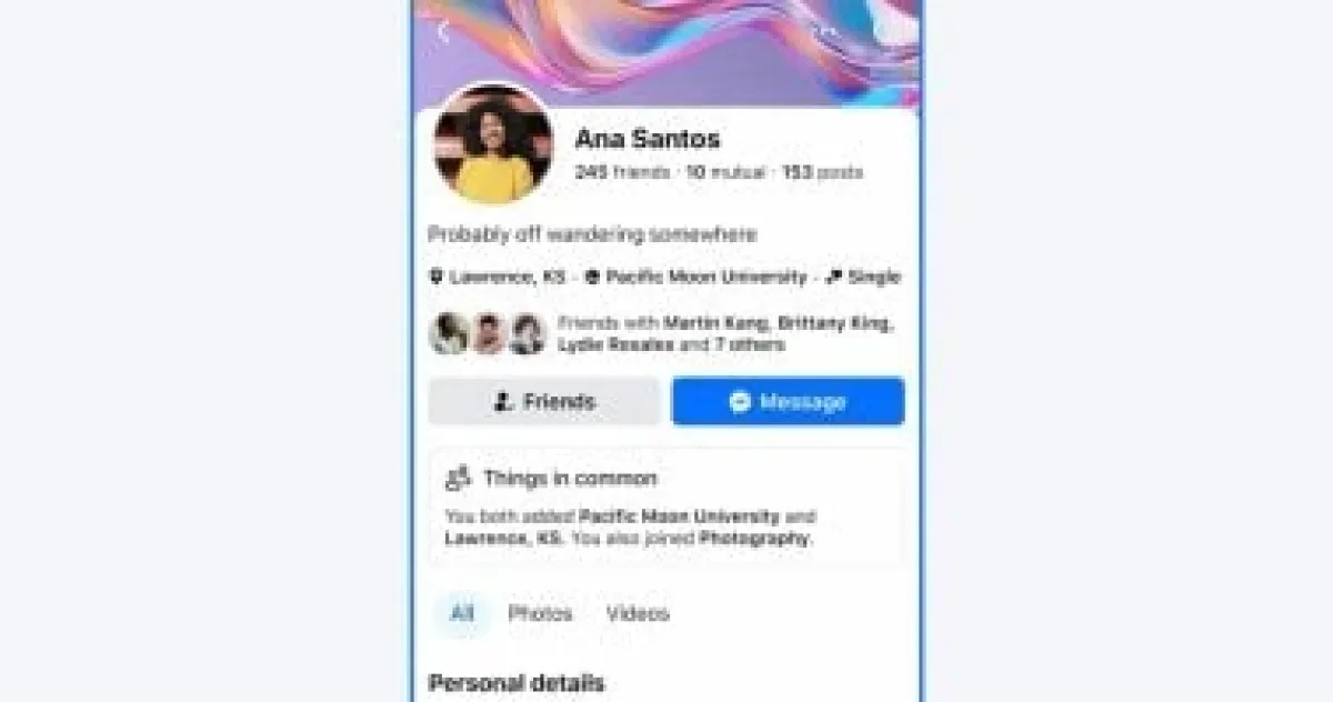 اسرار | التطبيق.. شركة ميتا توضح تحديث فيسبوك الجديد: تغييرات جذرية في الملفات الشخصية وتجربة المستخدم